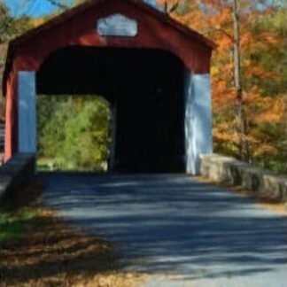 Autumn Road to Van Sant - Washington Crossing, PA