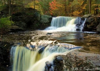 Autumn at Factory Falls - George Childs State Park, PA