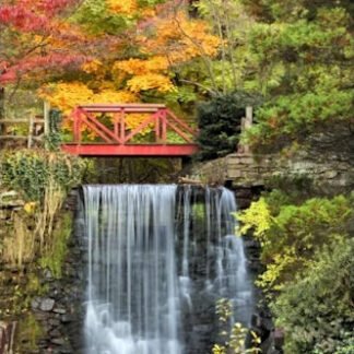 Cuttalossa Falls Lumberville - Note Card