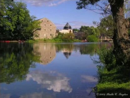 Dunham Stone Mill Reflections - Clinton, NJ