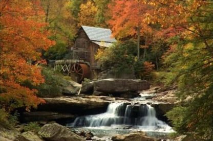 Glade Creek Grist Mill III - Babcock Park, WV