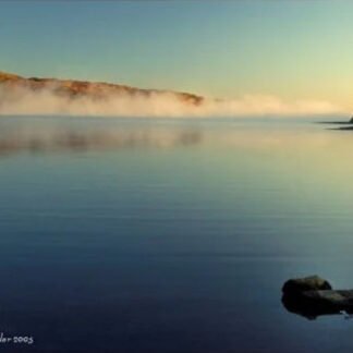 Morning Fog over Lake Galena - Peace Valley Park, PA