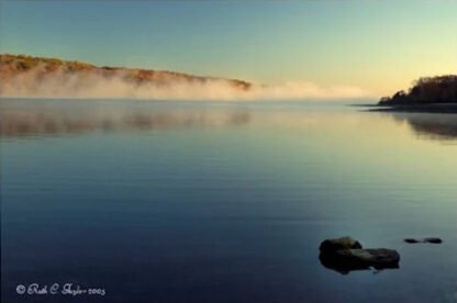 Morning Fog over Lake Galena - Peace Valley Park, PA