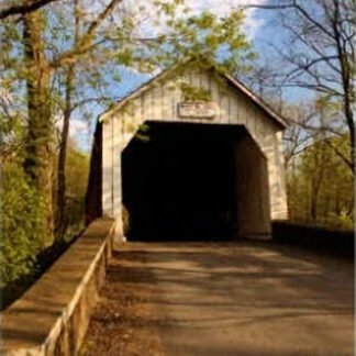 Spring Along Sheard's Mill Covered Bridge - Quakertown, PA