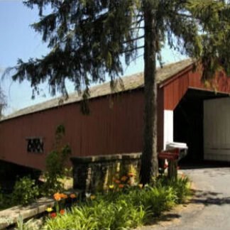 Spring Along Uhlerstown Covered Bridge - Uhlerstown, PA
