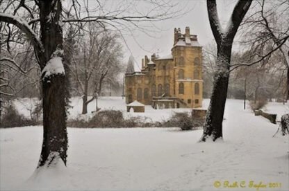 Winter Path to Fonthill Castle - Doylestown, PA