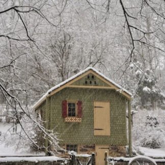 Winter Snow at Cuttalossa Farm - New Hope, PA