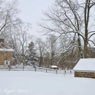 Winter at Historic Thompson Neely Farm - Washington Crossing