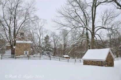 Winter at Historic Thompson Neely Farm - Washington Crossing