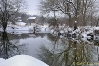Winters Calm Along Tohickon Creek - Quakertown, PA